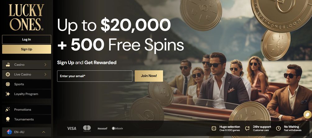 Lucky one welcome casino