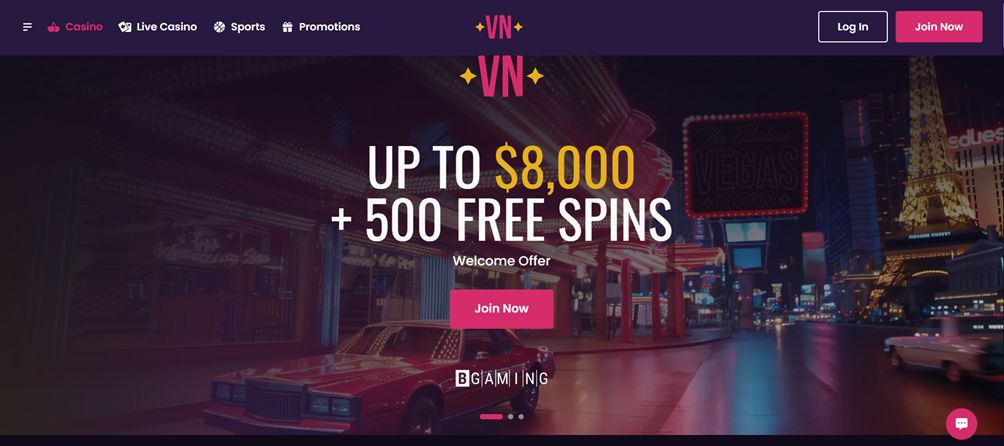 Vegas casino bonus